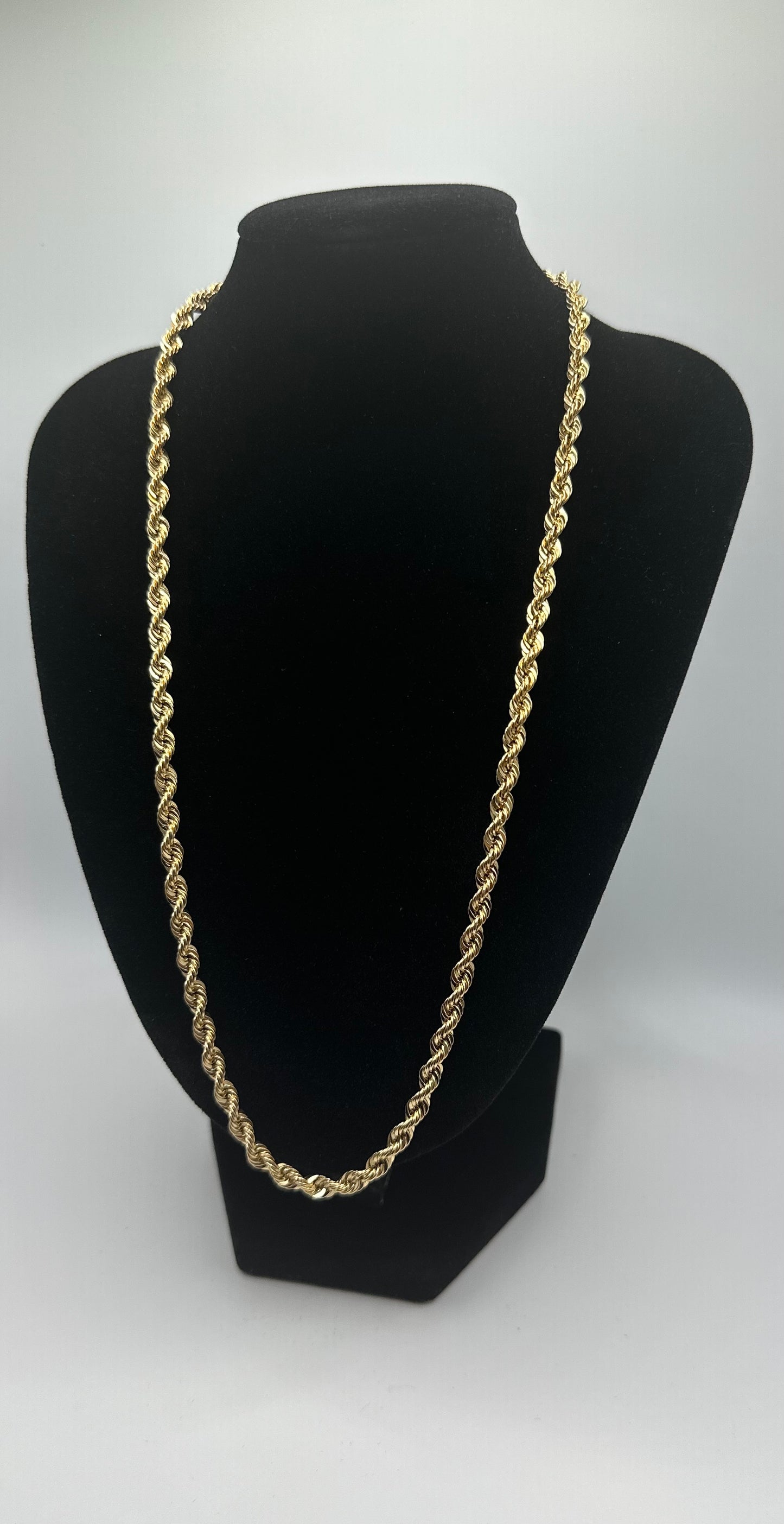14k Gold Rope Chain