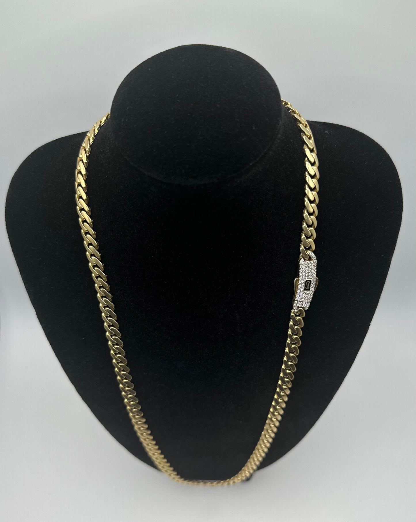14k Gold Monaco Chain