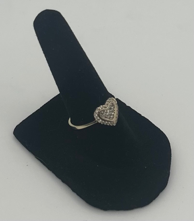 14k Gold Heart Ring