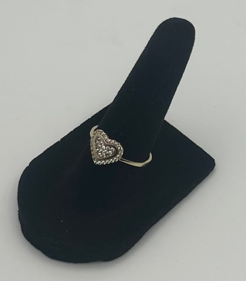 14k Gold Heart Ring