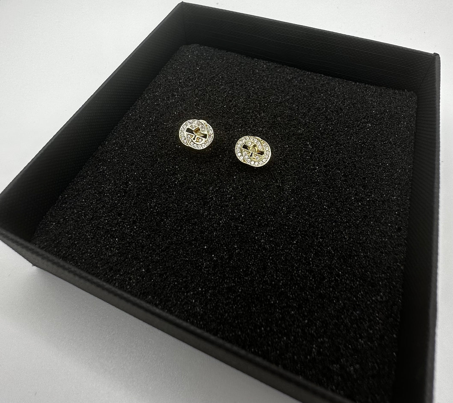 14k Gold GG Earrings