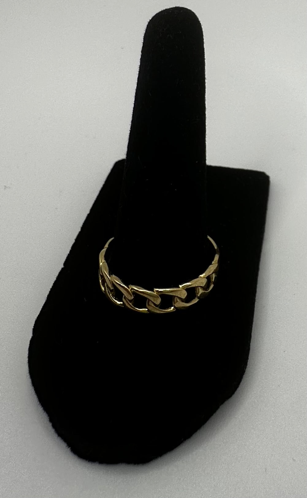14k Gold Cuban Link Ring