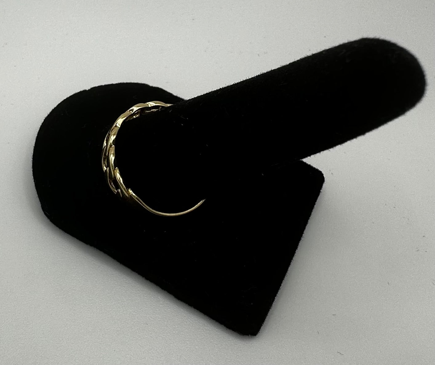 14k Gold Cuban Link Ring