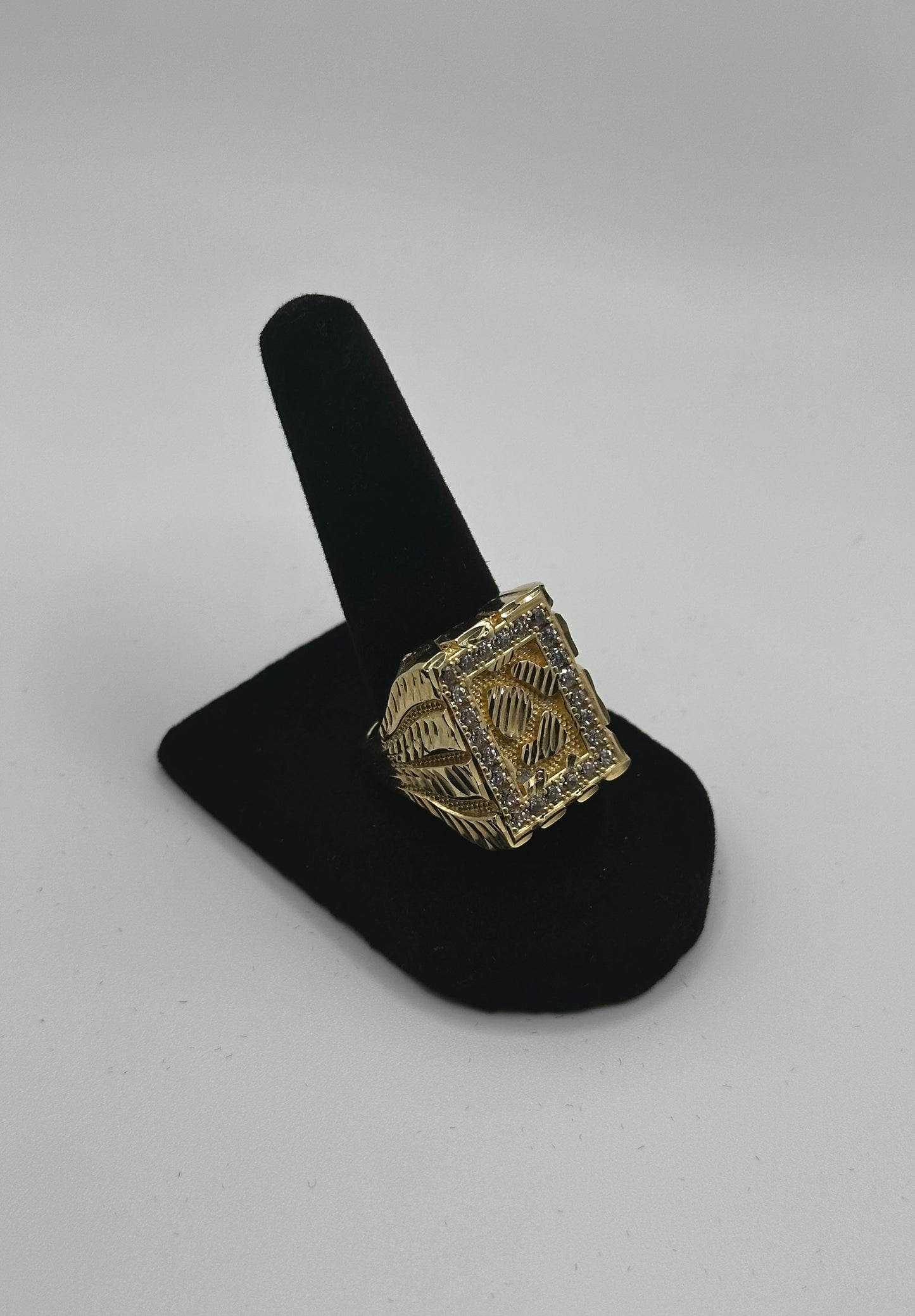 14k Gold Nugget Ring