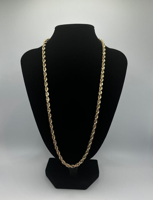 14k Gold Rope Chain