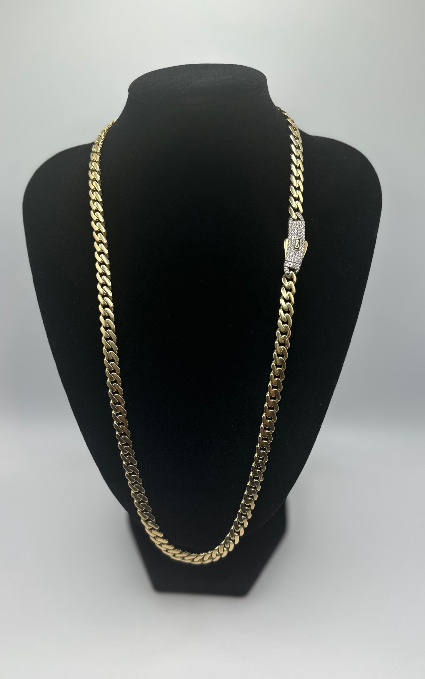 14k Gold Monaco Chain