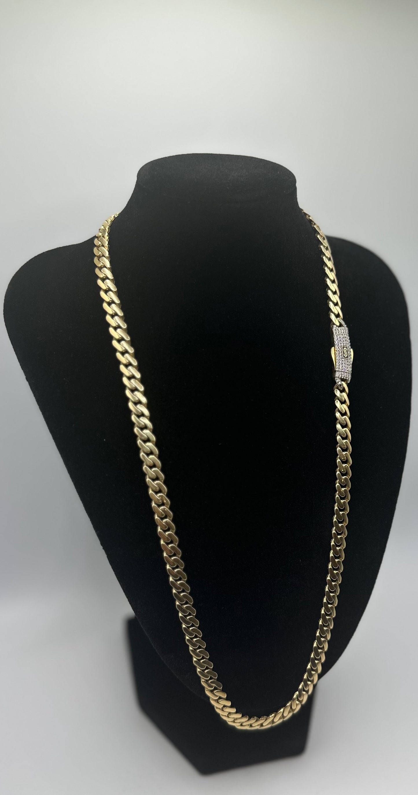 14k Gold Monaco Chain