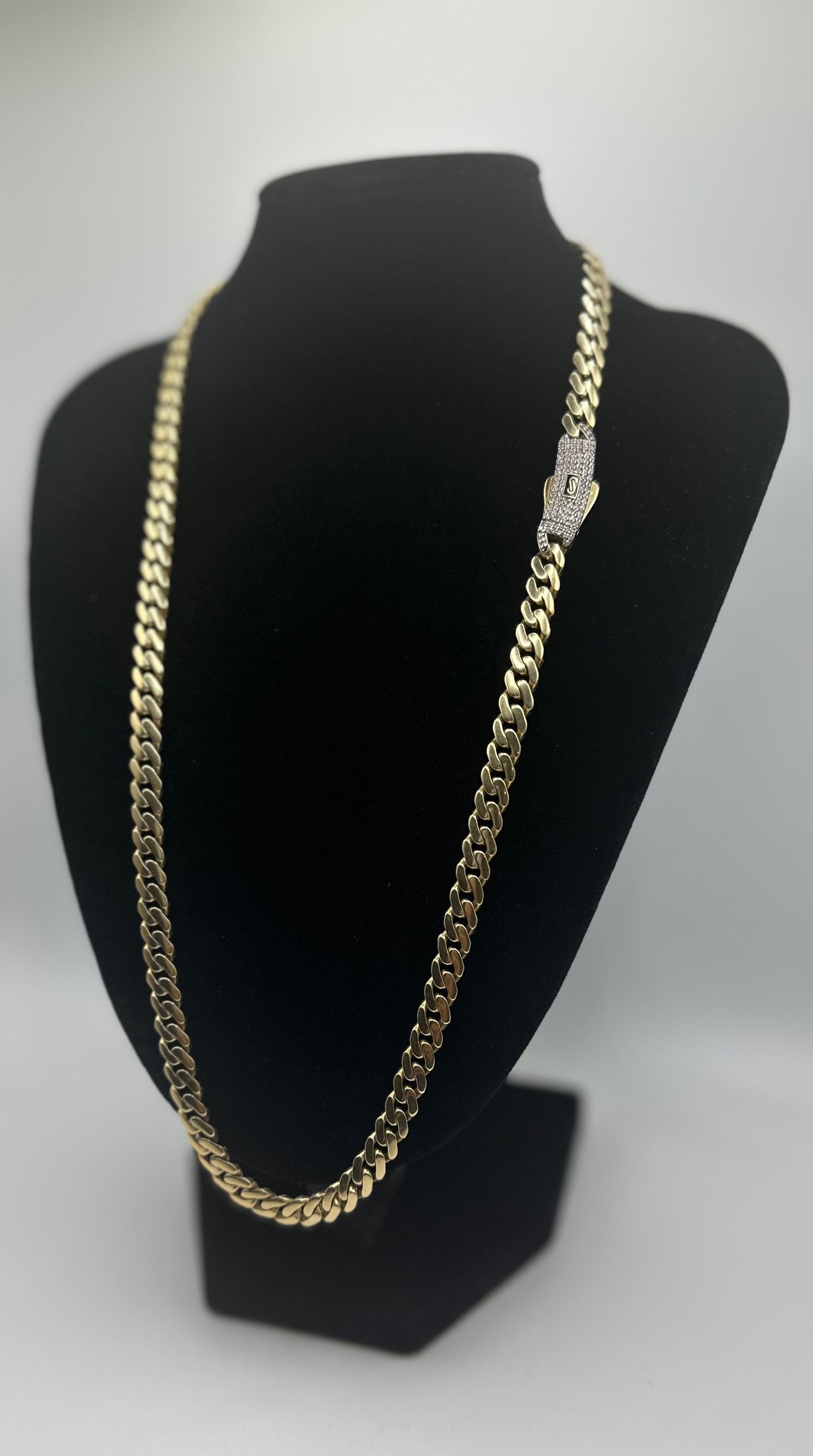 14k Gold Monaco Chain