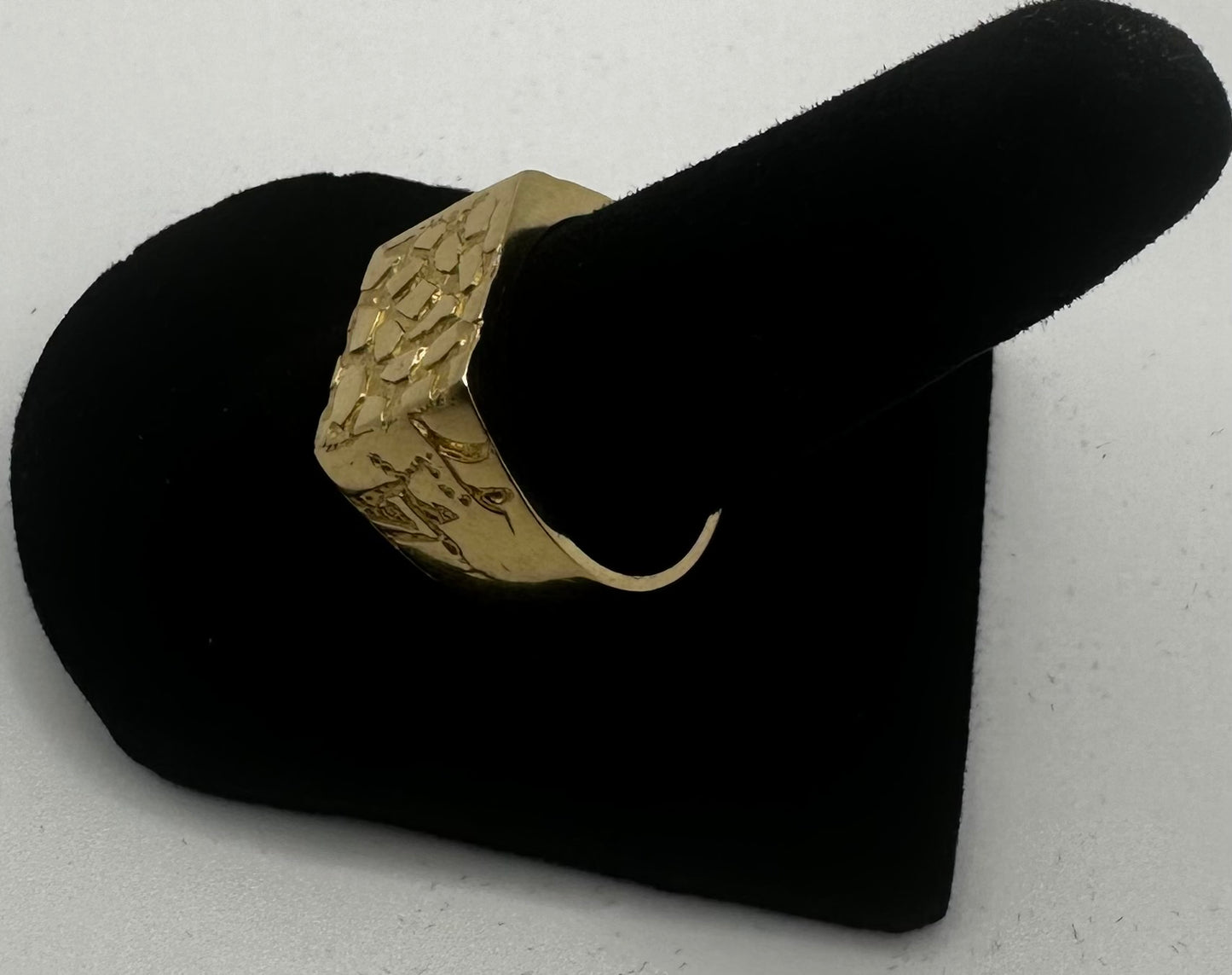 14k Gold Nugget Ring
