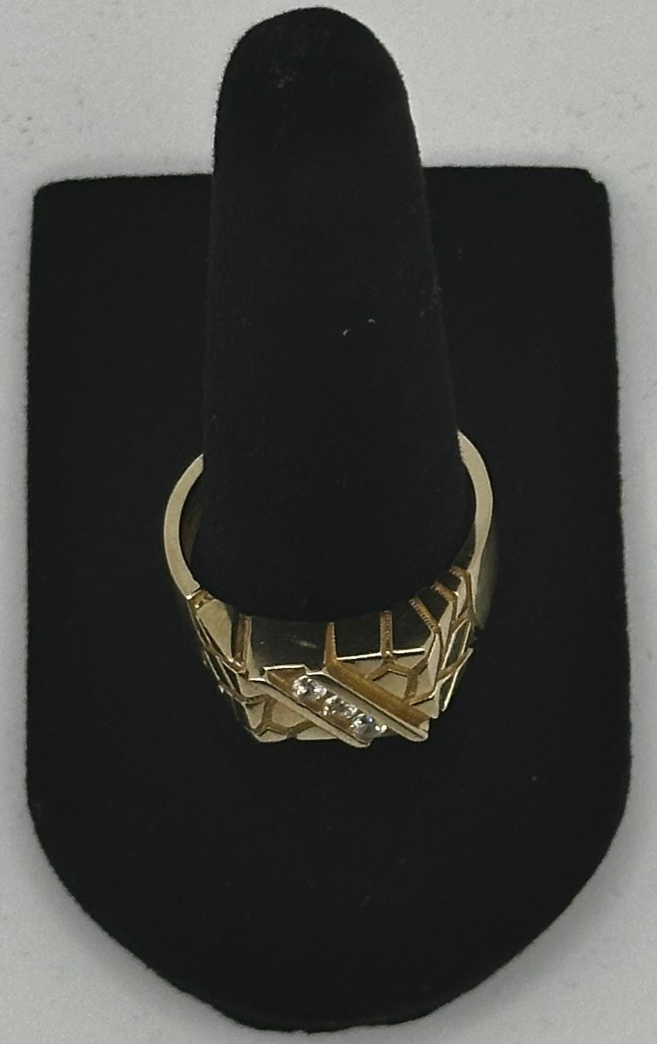 14k Gold Nugget Ring