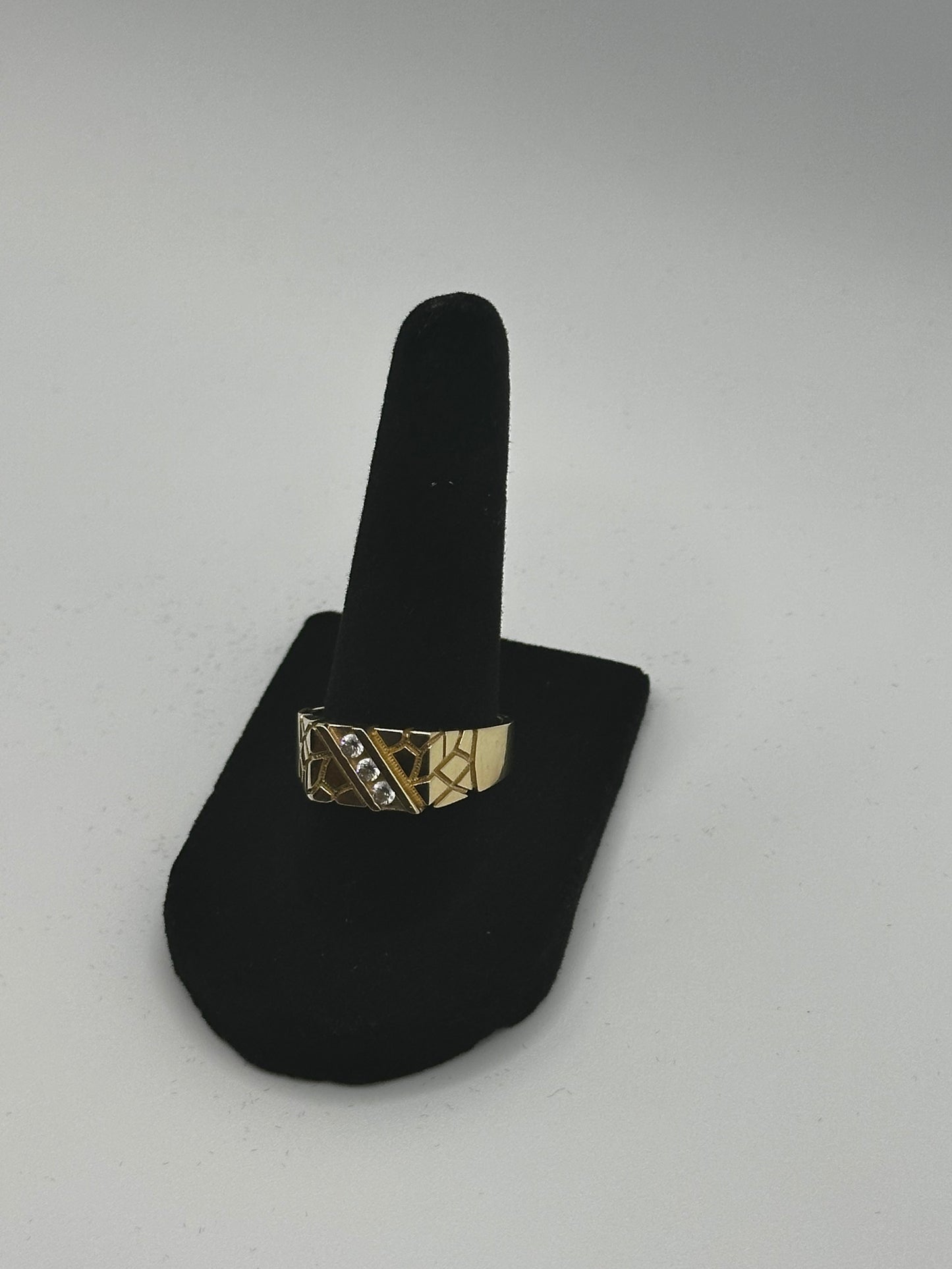 14k Gold Nugget Ring