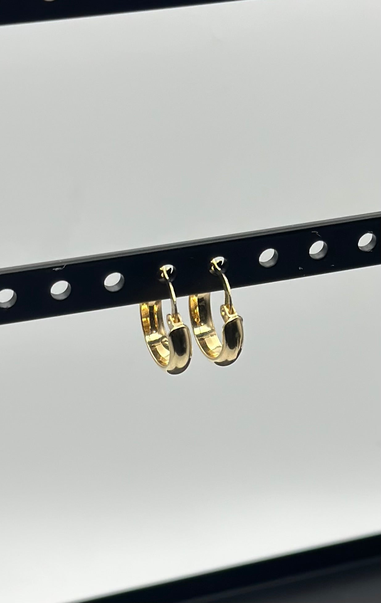 14k Gold Cuff Earrings