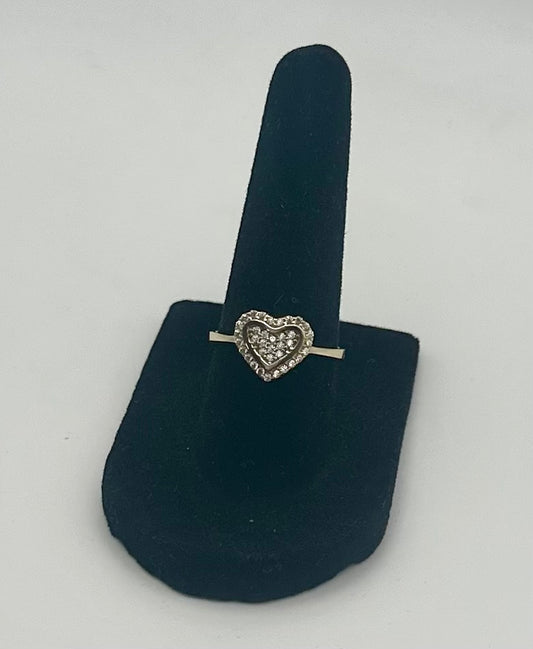 14k Gold Heart Ring