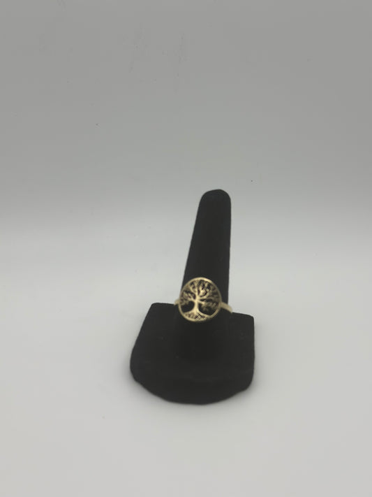 14k Gold Tree of Life Ring