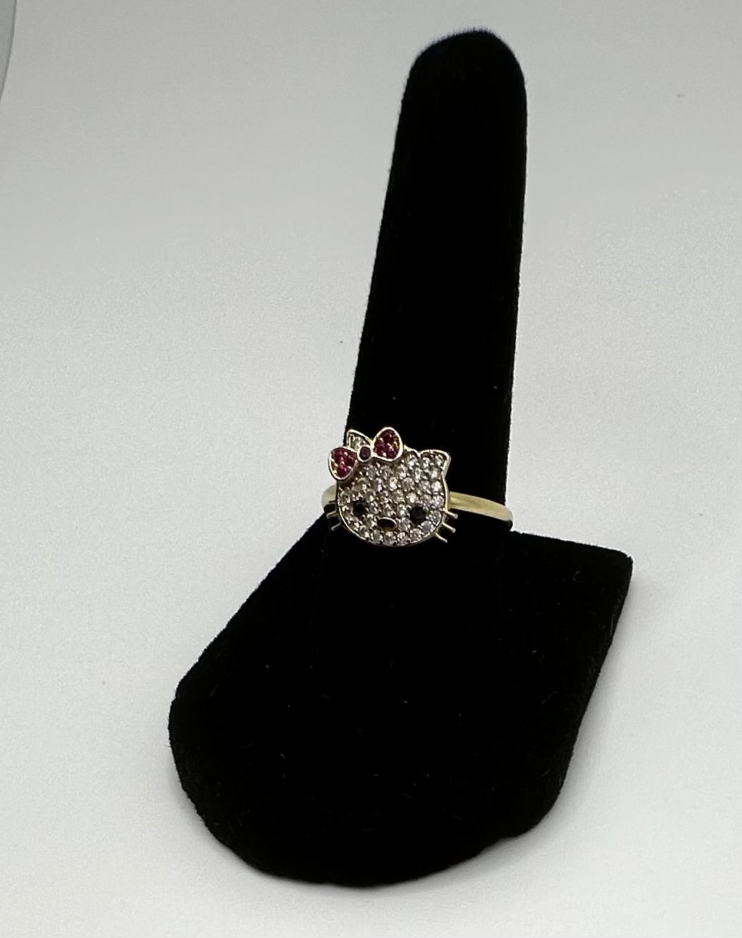 14k Gold Hello Kitty Ring