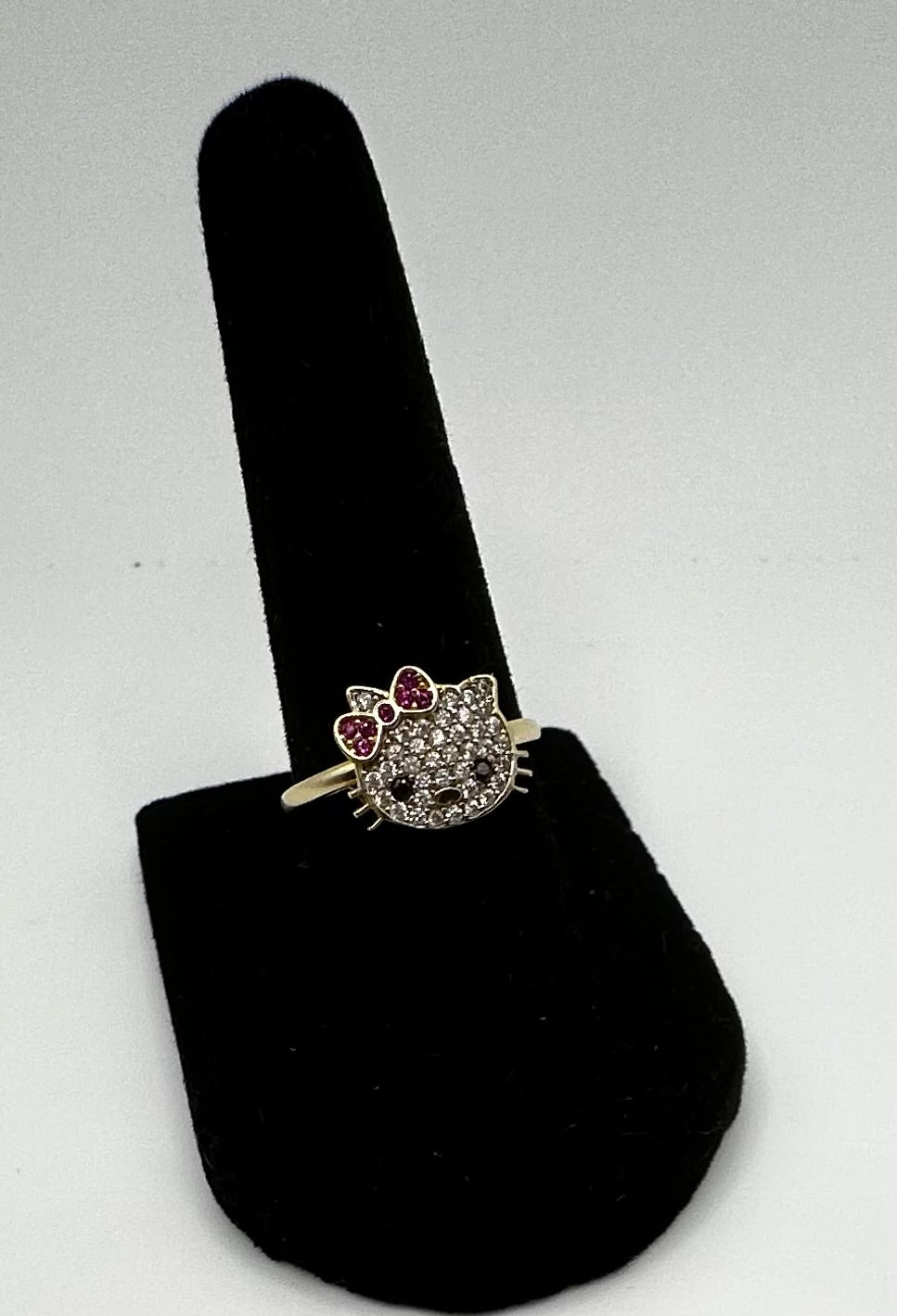 14k Gold Hello Kitty Ring