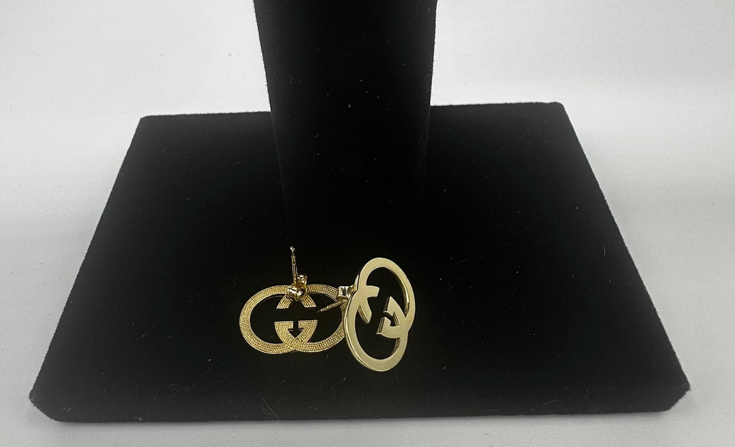 14K Gold GG Earrings