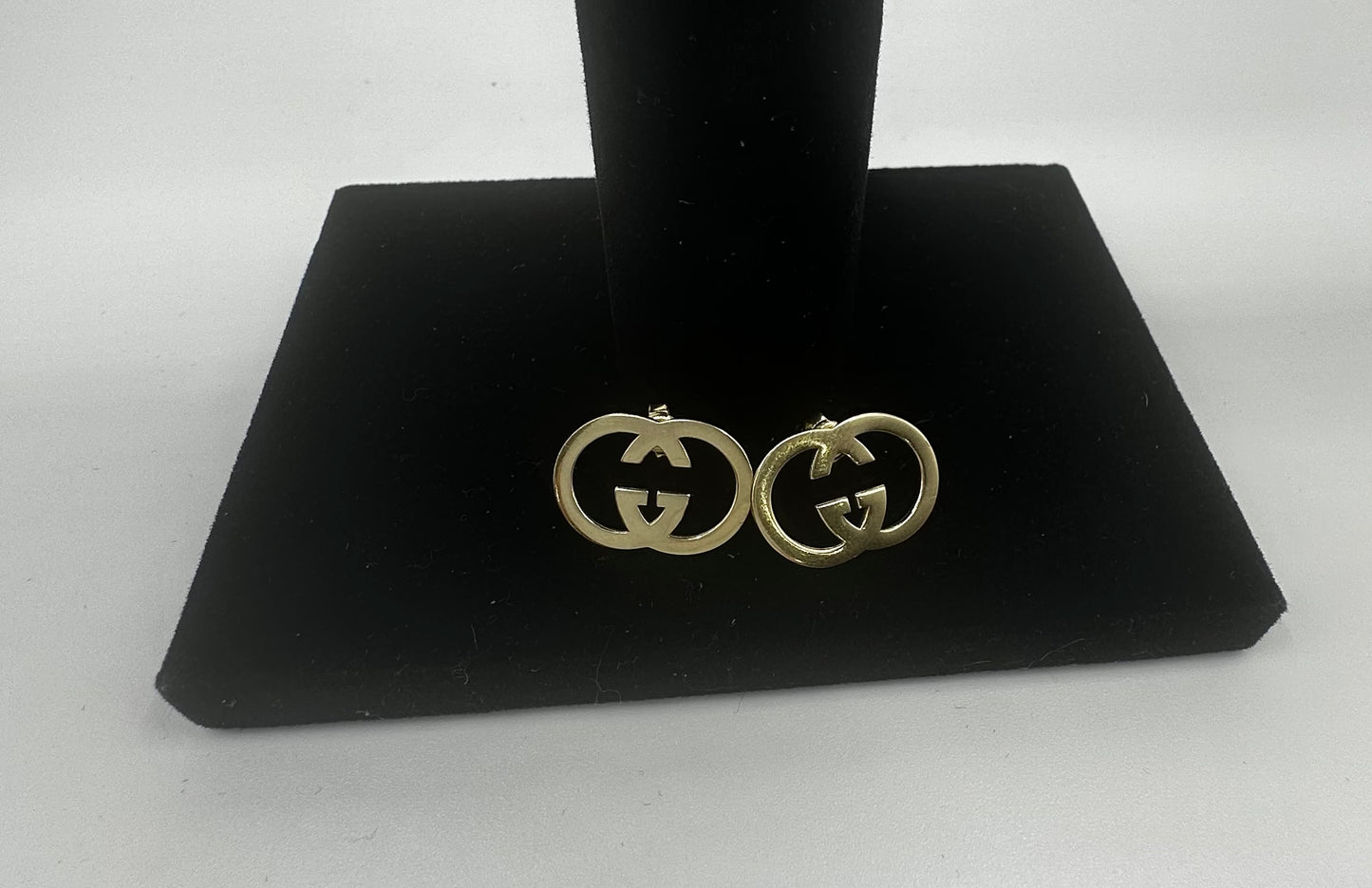14K Gold GG Earrings