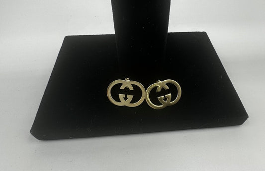14K Gold GG Earrings